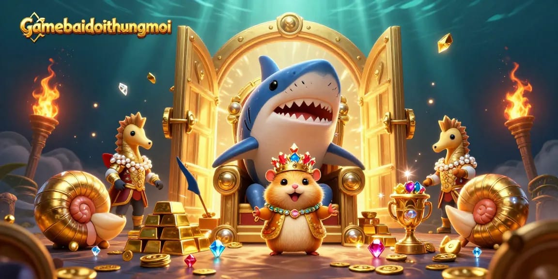 Experience exhilarating winnings with gamebaidoithuongmoi in this vibrant casino-themed adventure.