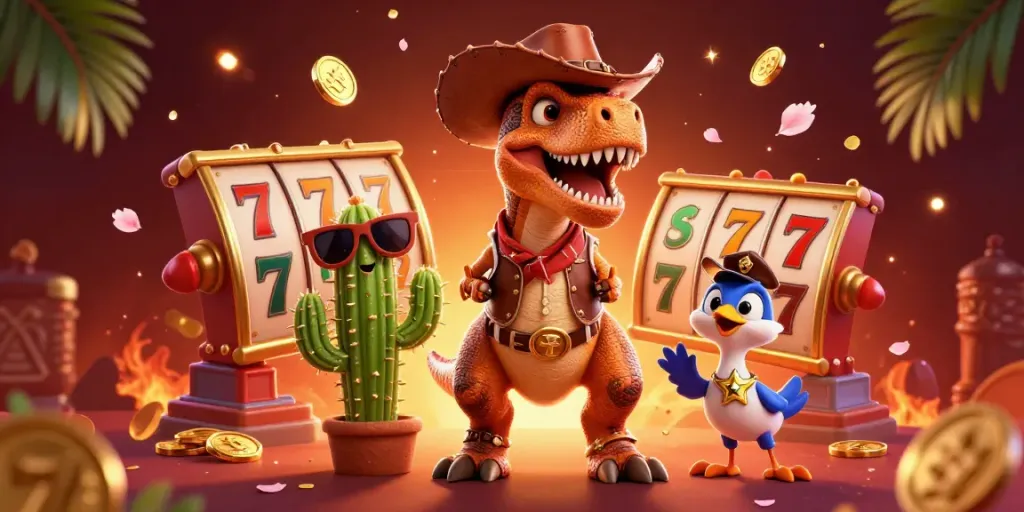 Experience thrilling gameplay at AU88 GLOBAL with engaging characters and dynamic casino elements.