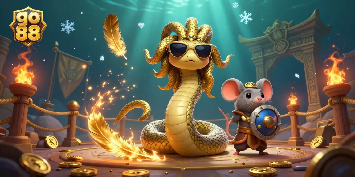 Experience exciting gameplay at go 88 with vibrant characters and dynamic casino elements in a thrilling scene.