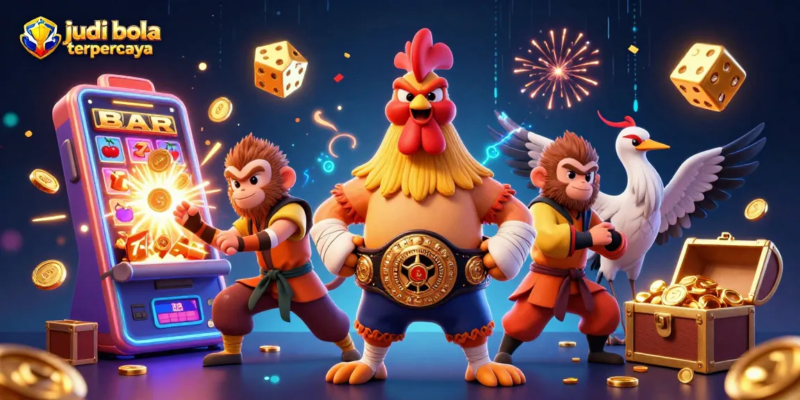 Experience the thrill of judi bola terpercaya with vibrant characters and engaging gaming elements.
