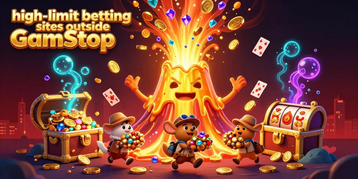 Experience the thrill at high-limit betting sites outside GamStop with a vibrant casino scene bursting with treasure.