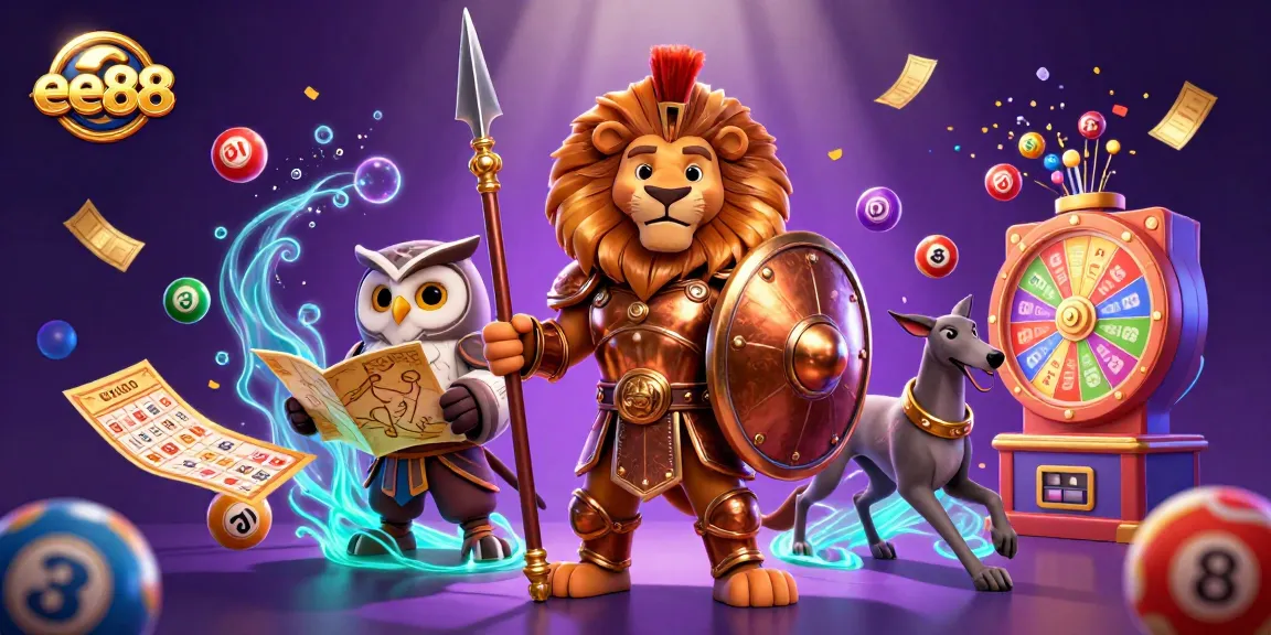 Experience thrilling wins at ee88 with vibrant dynamic lottery elements and engaging game characters.